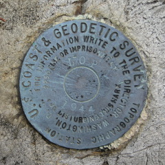 NGS Topographic Station Disk LOP