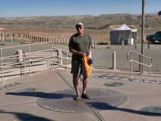 Rich at the monument!