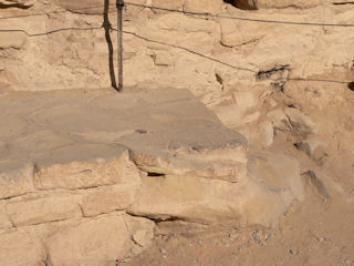 This small National Park survey disk is set into a stone step at Spruce Tree House.