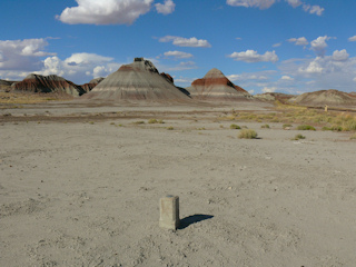 Looking NE toward the Tepees.