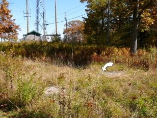 In the foreground is another support foundation.