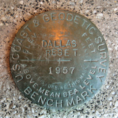 NGS Bench Mark Disk DALLAS RESET 1957