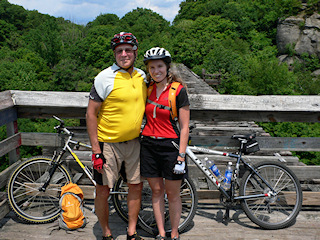 Rich and Zhanna at the "end of the line"!