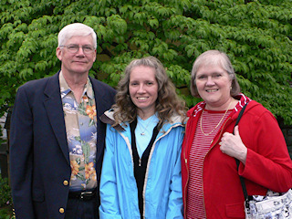 Dad, Mom, and Zhanna