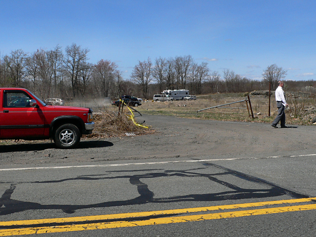 A quick snapshot of the crime scene.