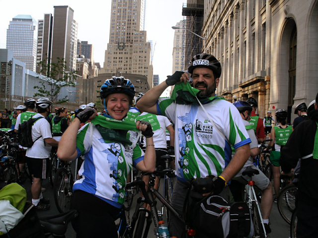 Chris and John audition for "Bikers Gone Wild: Five Boro Bike Tour Edition!"  Coming soon on DVD and Blu-Ray to a porn shop near you!