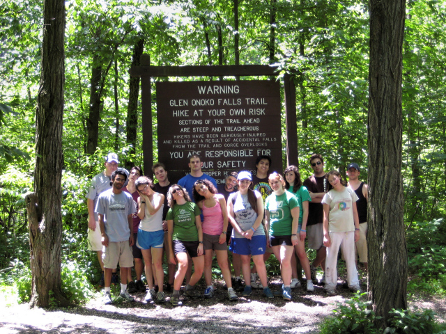 Afterward, we all look half dead!  (Or at least we were supposed to ...  some people still look too perky!)