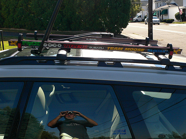 The Team Moose team car is ready to go!