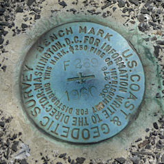 NGS Bench Mark Disk F 269