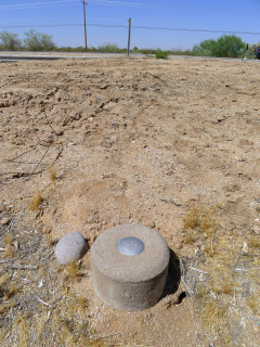 Looking SW toward Arizona Route 79