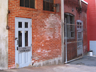 One of the brewery buildings