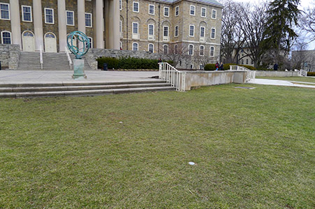 Looking NW toward the clocktower