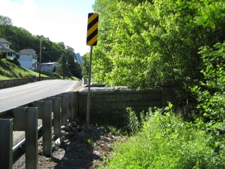 Looking SE along Route 347.