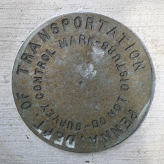 PennDOT Survey Control Mark (Unstamped, #2)