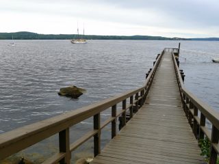 View from the pier.