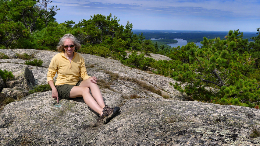 Tri-station "ROBINSON" on Acadia Mountain