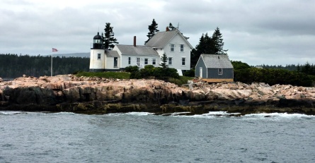 View from the harbor, looking SW.