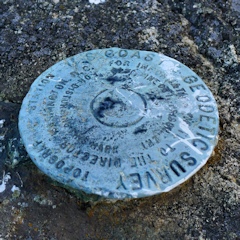 NGS Topographic Station Disk POR 1944