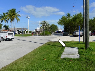 Looking N toward the marina.