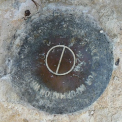 National Ocean Service Tidal Bench Mark Disk 872 4557 TIDAL 2