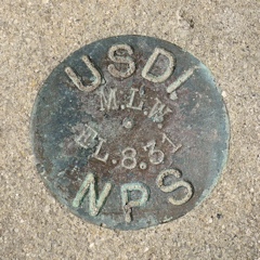 National Park Service Survey Disk MLW 8.31