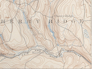 1892 topo map; station above ‘y’ in Hoadley?