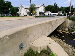 Looking NW across Route 29 toward Silver Creek Rd.