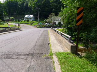 Looking WSW along Main St.