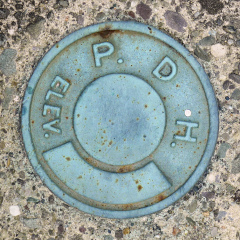 PDH Unstamped Elevation Mark