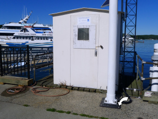 Bolt is adjacent to NOAA tide gauge station.