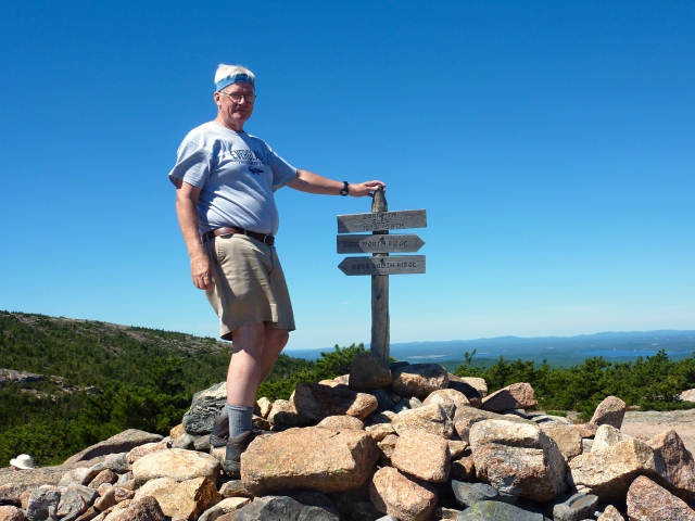 It's not Mt. Washington, but it'll do!