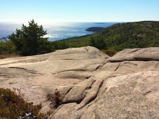 Smooth ledges at the top of the Beehive!
