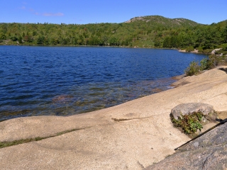 The Bowl, and a convenient picnic ledge