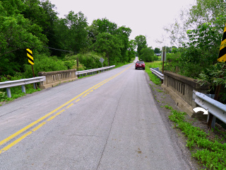 Looking NE along Bell Mountain Road