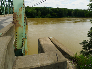 Looking ENE across the Susquehanna River.