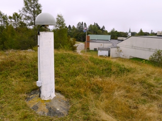 Looking S toward Eastport Elementary School