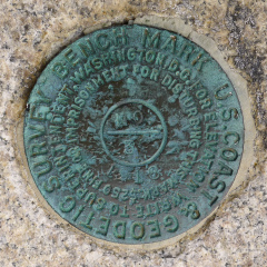 NGS Tidal Bench Mark Disk 841 0140 TIDAL 3