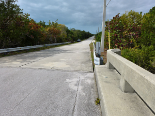 Looking SW along Old State Route 4A