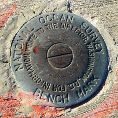 Florida DNR Bench Mark Disk 872 4332 G TIDAL