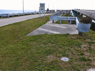 Looking WSW toward the Long Key Viaduct