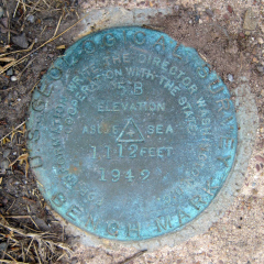 USGS Bench Mark Disk 5 B