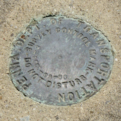 PennDOT Survey Control Mark 00-63-2006-2