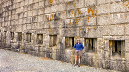 Fort Knox, Loopholes (Rifle Ports) in the Fortification Walls