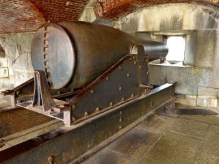 Fort Knox, 10” Rodman Cannon, Scene