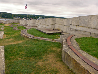 Fort Knox, Terreplein, “D” Battery, Scene