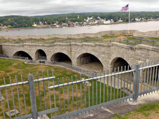 Fort Knox, Parade Ground, Casemates & Terreplein, Scene