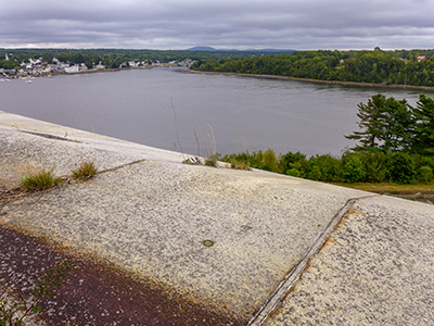 Looking NE toward Bucksport