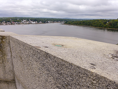 Looking NE toward Bucksport