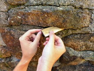 A Hidden Message in the Stonework ...