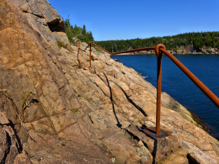 Finally walking the old Seal Harbor Shore Path!